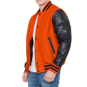 Veste varsity personnalisée avec logo pour hommes, design durable, légère, très vendue, prix bas, nouvelle arrivée, veste varsity d'hiver pour hommes - Product Image 2