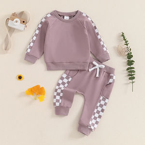 Ensembles de vêtements pour garçons Sweat à capuche et pantalon imprimés à manches longues Tracksuits pour enfants - Product Image 1
