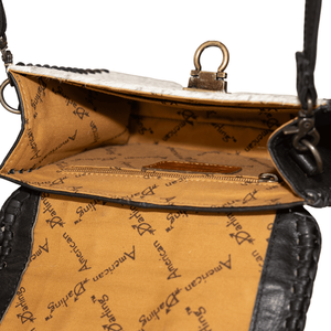 2025 meilleure vente dame Vintage Western peau de vache en cuir véritable bandoulière pochette sac à bandoulière léger saint valentin cadeau - Product Image 2