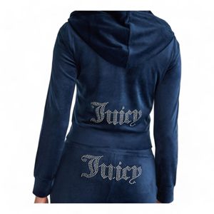 Survêtement unisexe de meilleure qualité Ensemble sweat-shirt imprimé uni Ensemble de jogging Survêtement polaire d'hiver Survêtement de jogging avec fermeture éclair Plus - Product Image 6