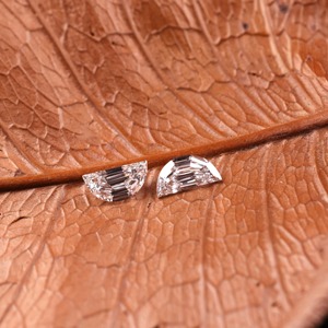 Par de Diamantes Cultivados en Laboratorio con Corte Luna Antigua, Tendencia Principal, con Certificado IGI, Forma de Fantasía, Diamantes Sueltos para Fabricación de Pendientes a Bajo Precio - Product Image 1