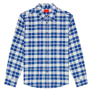 Tissu de flanelle teint en fil personnalisé de qualité supérieure en coton léger chemises en flanelle décontractées pour hommes - Product Image 1