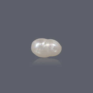 Perla de Basra de 8.61 Quilates, Perla Natural de Agua Dulce y Concha, Color Blanco Rosado, para Joyería - Product Image 2