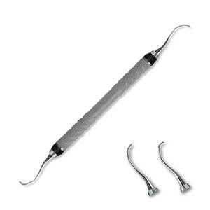 Curetas Manuales Hu-Friedy Más Vendidas, Acero Inoxidable de Primera Calidad, Certificación CE Clase II, Instrumentos Quirúrgicos Dentales - Product Image 3