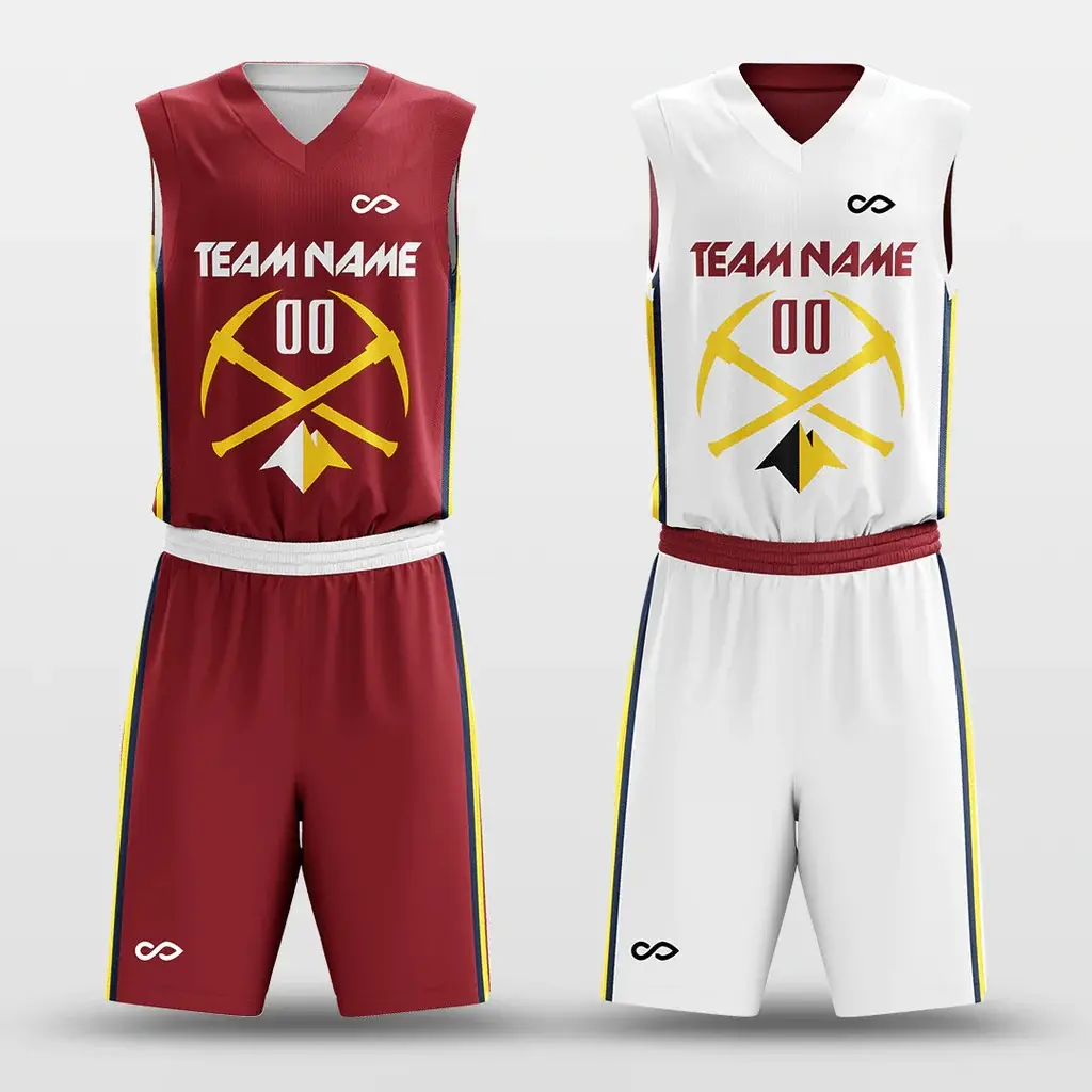 Personalice su propio equipo uniformes de baloncesto Reversible hombres sublimación impresa baloncesto Jerseys jóvenes baloncesto Jerseys