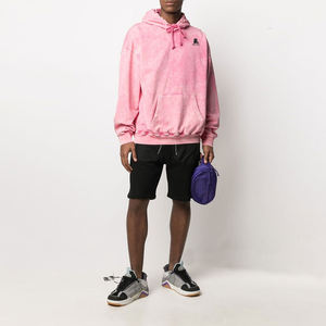 Best Quality Acid Wash Pullover Hoodie for <b>Men</b> Regular Fit 100% Cotton <b>Fleece</b> Breathable & Quick Dry Drawstring <b>Hood</b> - Product Image 6