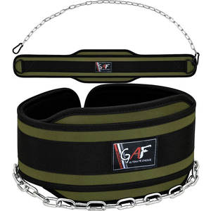 GAF Material cómodo y transpirable Cinturón de inmersión de neopreno de color sólido Cinturón de inmersión de neopreno de entrenamiento de gimnasio más vendido - Product Image 1