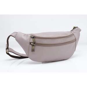 2025 été produits nouvelle tendance étanche peau de vache Fanny Pack bandoulière hommes en cuir véritable taille sac avec Logo personnalisé - Product Image 3