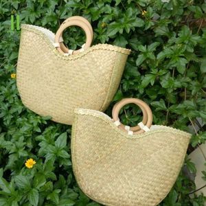 Sac à main de base écologique en jonc de mer OEM sac à main personnalisé nouveau design pour les femmes mode de HNH Craft vente en gros meilleur prix - Product Image 1