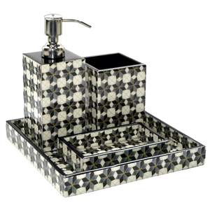 ชุดอุปกรณ์ห้องน้ำทรงสี่เหลี่ยมดีไซน์ร่วมสมัยชุดอุปกรณ์อาบน้ำหรูหราระดับพรีเมียม4ชิ้นในราคาสมเหตุสมผล - Product Image 2