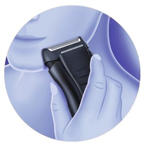 Afeitadora Eléctrica Rotativa para Hombre, con Cable, Cuchillas Dobles/Triple, Resistente al Agua IPX7, Fuente de Alimentación USB, Interfaz Alemana - Product Image 5