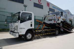 รถแทรคเกอร์2025คันดึงได้หนึ่งดึงสองครั้งพร้อมเครน3-5Ton สภาพถนนใหม่รถบรรทุกพ่วงพร้อมส่งออก - Product Image 5