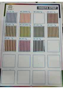 Tela de Rayas de Poliéster y Algodón para Uniformes Médicos, Material Duradero para Vestidos de Hospital y Enfermería, Tela de Exportación de Alta Calidad - Product Image 4