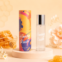 Parfum haut de gamme pour femme en coffret cylindrique, fragrance légère longue durée, agrumes, fleur d'oranger, freesia