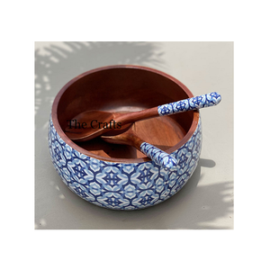 Tazón de Madera de la Mejor Calidad para Servir Alimentos, Tamaño y Forma Personalizados, Tazón para Servir Postres al Precio Más Bajo - Product Image 2