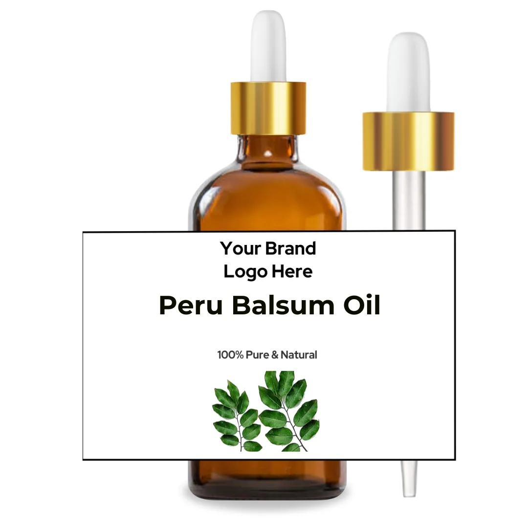 Peru Balsam (Myroxylon Balsamum) Premium Private Label OEM Essential Oil