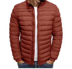 Veste d'hiver pour homme avec logo personnalisé, veste matelassée respirante personnalisée pour homme, parkas d'hiver, produit le plus vendu - Product Image 1