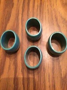 Anneaux de serviette en bois fabriqués à la main finition de précision pour décor de table raffiné couleur bois naturel célébrations exclusives meilleur - Product Image 2