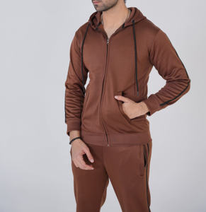 <b>Top</b> Selling <b>Men's</b> Customizable Printed thick Warm Oversized Regular Fit 100% Cotton Tracksuit for <b>men</b> - Product Image 4