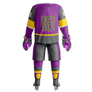 Uniforme de Hockey sobre Hielo 100% Poliéster a Precio Accesible, Conjuntos de Alta Calidad, Precio Económico, Transpirable, Uniforme de Hockey sobre Hielo para Hombre de Moda - Product Image 3