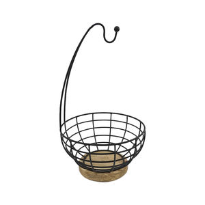 Latest 2025 Metal Iron Wire <b>Basket</b> in <b>Rectangle</b> Shape Black Finished for Tabletop Living Room Multipurpose <b>Storage</b> <b>Basket</b> - Product Image 2