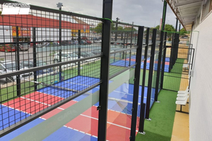 Fortune Tùy chỉnh màu Cỏ Nhân Tạo thể thao tòa nhà cung cấp thiết bị cho padel sân tennis mái chèo Tòa Án sàn padbol - Product Image 3