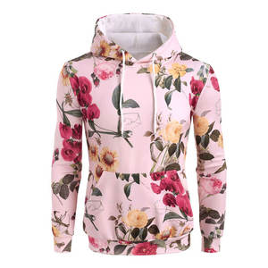 Sudadera con Capucha y Estilo Informal para Otoño, Cómoda y Elegante, con Estampado Digital, 100% Algodón, Estilo Pullover - Product Image 1