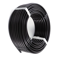 Tuyau d'irrigation goutte à goutte de haute qualité 16 mm et goutteurs, emballage roulé pratique pour la gestion de l'eau domestique