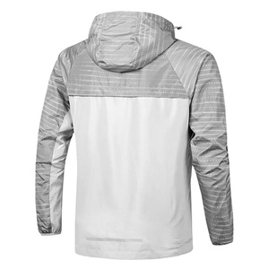 Pull-over coupe-vent pour hommes personnalisé imperméable automne/hiver/printemps équipement de plein air avec motif patchwork - Product Image 3