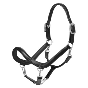 Cabestro de Cuero Marrón de Alta Calidad, Diseño Híbrido Duradero, Hecho a Mano, Estilo Occidental, Hebilla de Latón, Color Personalizado Cómodo - Product Image 1