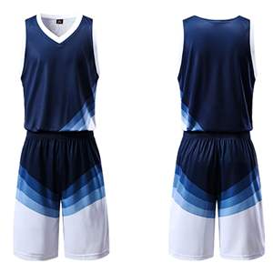 Uniforme de baloncesto para hombre de alta calidad, Conjunto de camiseta y pantalones cortos de baloncesto de estilo moderno diseñado para un movimiento rápido y un ajuste fácil - Product Image 3