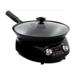 Placa de Inducción de 14 Pulgadas con Controles de Temperatura Precisos, 3 Watts, 600-900, Infusión de Aroma Complejo a Carbón - Product Image 3