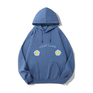 Casual Basics Coton Personnalisé Imprimé Polaire Pull à Manches Longues à Cordon de Serrage à Capuche Sweat-shirt à Capuche pour Hommes - Product Image 5