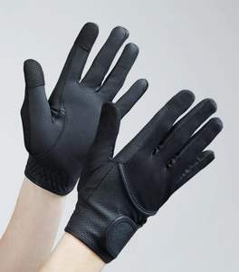 Gants d'équitation en cuir d'hiver professionnels 2026 ultra respirants confortables vente en gros approvisionnement logo personnalisé - Product Image 1