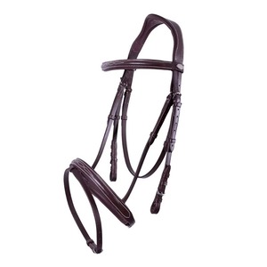 Brida de polo de cuero personalizada/brida de equitación Polo agarre fuerte cabestro de cuero de vaca precio asequible - Product Image 4