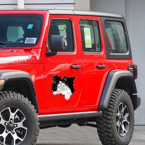 Zpahq tuksedo kucing stiker pemecah mobil, stiker otomatis vinil 3D tahan air untuk dinding Laptop mobil truk jendela - Product Image 5