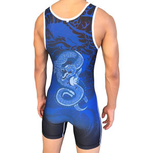 Jeunes garçons et femmes maillots de lutte personnalisés uniformes pour la lutte Singlet unique pour la lutte des femmes - Product Image 2