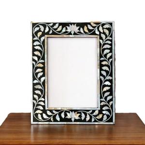 Handmade <b>Mother</b> <b>of</b> <b>Pearl</b> Inlay <b>Photo</b> <b>Frame</b> for Luxury Home Decor Custom Design <b>Mother</b> <b>of</b> <b>Pearl</b> Inlay Picture <b>Frame</b> with Logo - Product Image 1