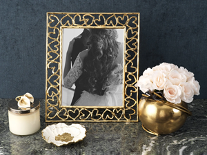 Luxury <b>Gold</b> Photo <b>Frame</b> Elegant Metallic Picture <b>Frame</b> for Home and Office Decor - Product Image 3