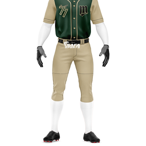 Conjunto de Uniforme de Béisbol Personalizado, Uniformes de Béisbol de Equipo, Impresión por Sublimación, Poliéster, Venta al por Mayor - Product Image 4