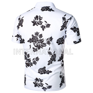 Polo en gros personnalisé pour homme – T-shirt polo d'été respirant en coton avec impression de logo - Product Image 3