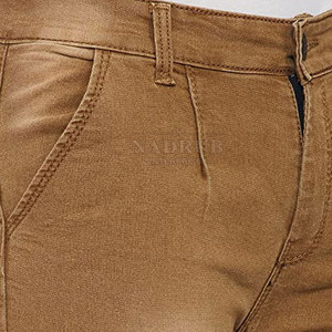 Pantalon Jeans OEM pour Hommes Confortable Style High Street avec Taille Moyenne 100% Coton Léger Qualité Premium Dernier Design - Product Image 4