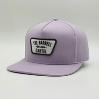 Gorra Snapback de algodón con logotipo de parche tejido personalizado, gorra Snapback estructurada de 5 paneles, gorra de béisbol con marco K personalizada, gorra de béisbol hecha en Vietnam