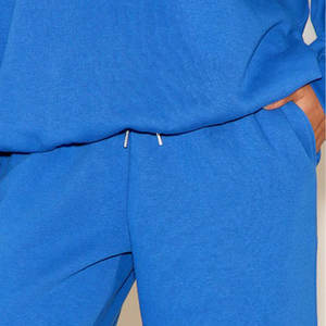 <b>Womens</b> Pullover Tracksuit Set 2 Piece Cotton Fleece Casual Jogger Outfit <b>for</b> Fitness & <b>Travel</b> <b>Wear</b> With Custom Logo printing - Product Image 2