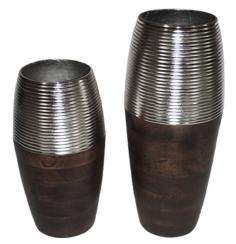 Lujoso jarrón de aluminio alto y moderno, decoración del hogar de calidad Premium, nuevos soportes de flores de tendencia, elegante costero para sala de estar - Product Image 3