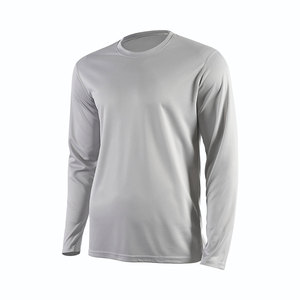 OEM Camiseta T-shirts pour hommes Gym Fit à manches longues Fitness ajusté 95 coton 5 élasthanne compression vêtements de sport - Product Image 1