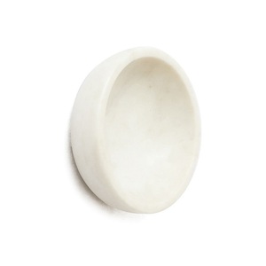 Nouveauté Bol à fruits et à nourriture en marbre blanc de qualité supérieure pour la vaisselle de table moderne et luxueuse à prix de gros Fournisseur en Inde - Product Image 6