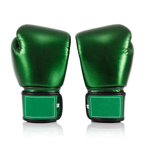 ถุงมือโลหะหนังวัวเงางามสำหรับต่อสู้กับมืออาชีพ - Product Image 5