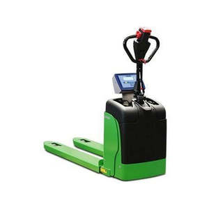 รถยกพาเลทไฟฟ้าพร้อมเครื่องชั่งในตัวเพื่อการยกที่มีประสิทธิภาพ - Product Image 1