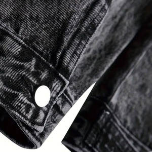 Chaquetas vaqueras lavadas con ácido para mujer, ropa de invierno a la moda para hombre, precio al por mayor - Product Image 6
